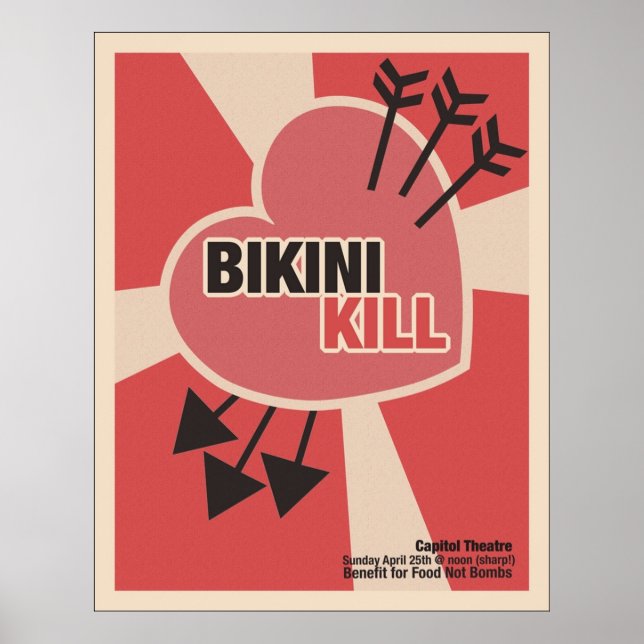 Póster Bikini Kill (Frente)