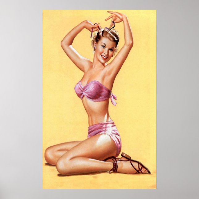 Póster Bikini púrpura (Frente)