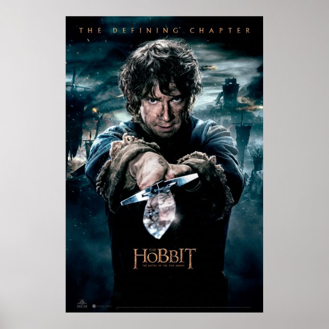 Póster BILBO BAGGINS™ Apinting Sting (Frente)