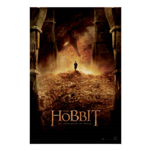 Póster BILBO BAGGINS™ en el ojo de SMAUG™