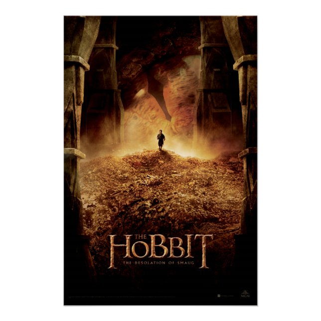 Póster BILBO BAGGINS™ en el ojo de SMAUG™ (Anverso)