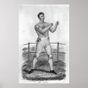 Póster Bill aseado, grabado por Percy Roberts