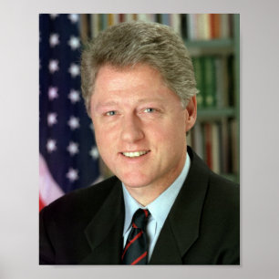 Póster Bill Clinton