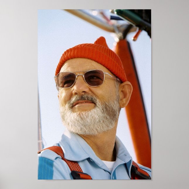 Póster Bill Murray Life Aquatic (Frente)