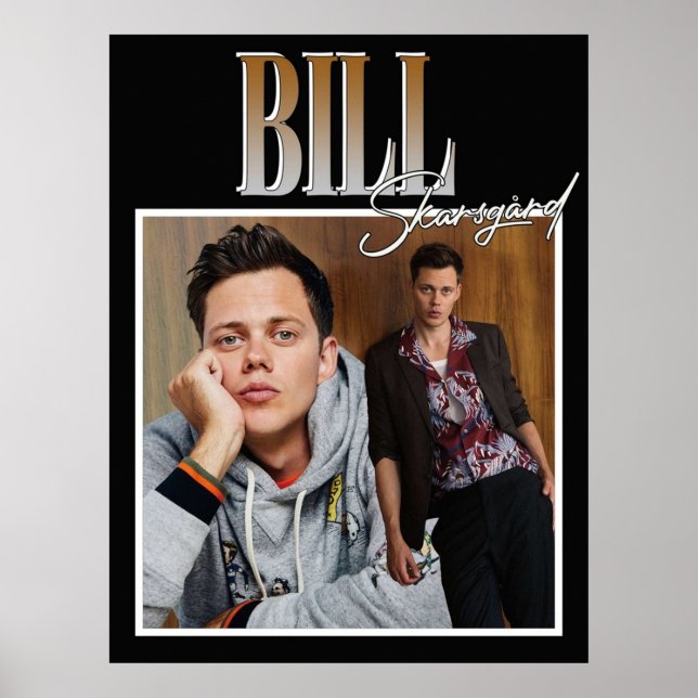 Póster Bill skarsgard (Frente)