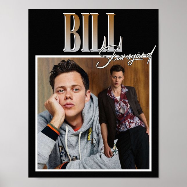 Póster Bill skarsgard (Frente)