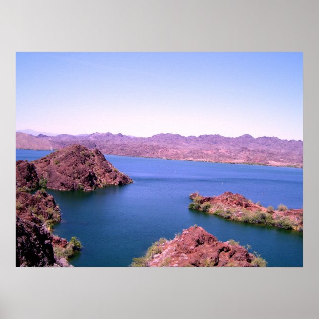 Póster Bill Williams River, Western Arizona (Frente)