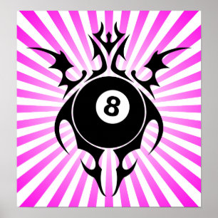Póster billar : tribalz