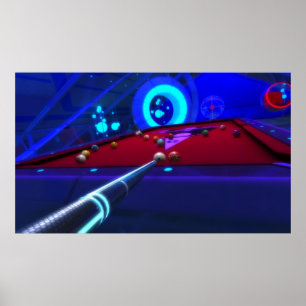 Póster Billares de la fantasía