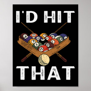 Póster Billiards Identificaron Que El Juego Perfecto