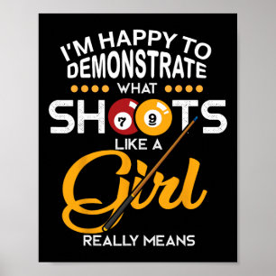 Póster Billiards Shirt