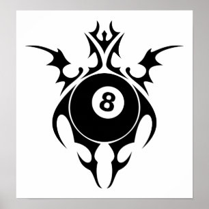 Póster billiards : tribalz