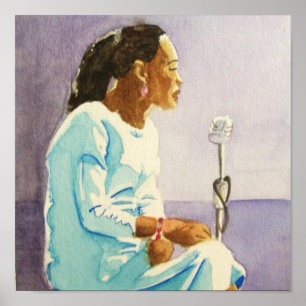 Póster Billie Holiday