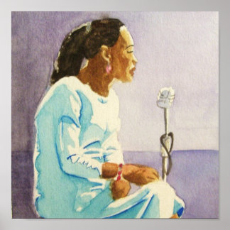 Póster Billie Holiday