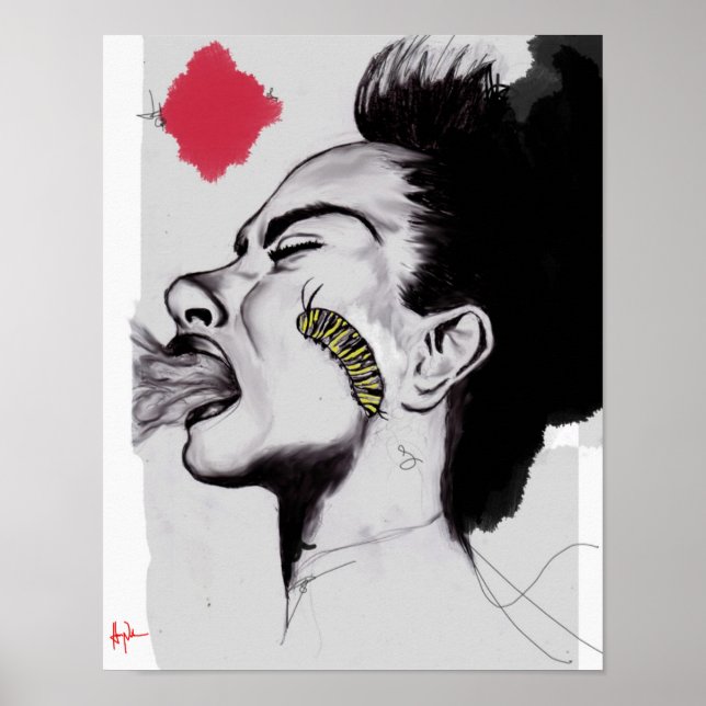 Póster Billie Holiday (Frente)