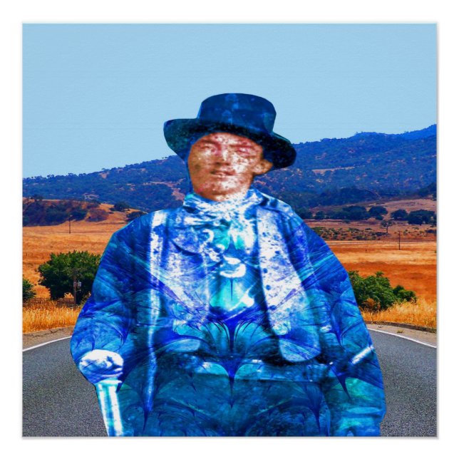 Póster Billy the Kid (Anverso)