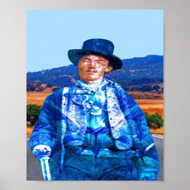 Póster Billy the Kid (Frente)