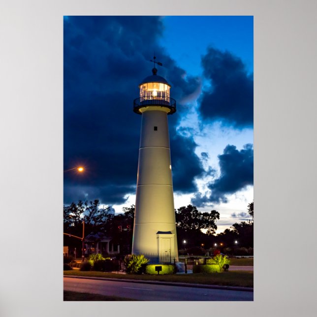 Póster Biloxi Lighthouse Poster 20x30 (Frente)