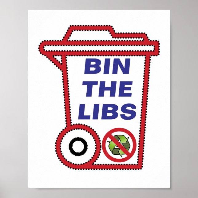 Póster Bin el Fiesta liberal - Poster de Australia 2022 (Frente)