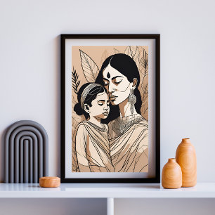 Póster Bindu Grace: un vínculo sagrado de amor y creación