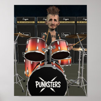 Póster Bing from the Punksters