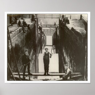 Póster Bingley cinco cerraduras de la escalera de la