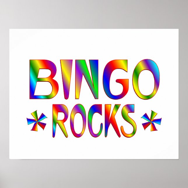 Póster BINGO Rocks (Frente)