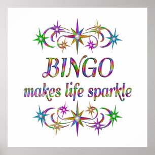 Póster Bingo Sparkles