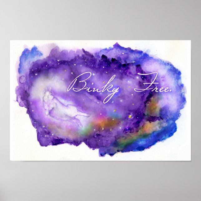 Póster Binky Free (Frente)