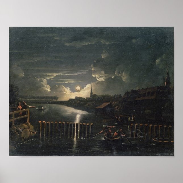 Póster Binnenalster, 1764 (Frente)