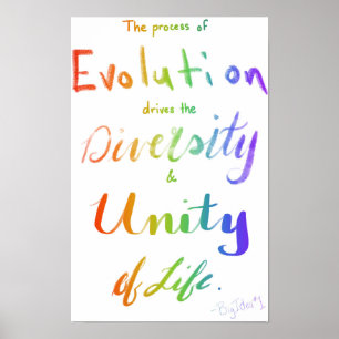 Póster Biología AP Gran Idea Uno