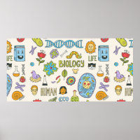 Biología. Dibujado a mano. Ilustracion de época.