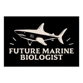 Póster Biólogo marino futuro