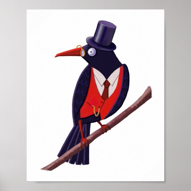 Póster Bird inteligente (Frente)