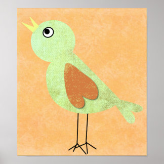 Póster bird poster