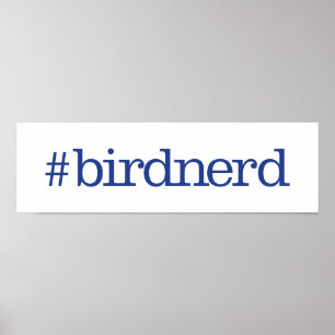 Póster #birdnerd