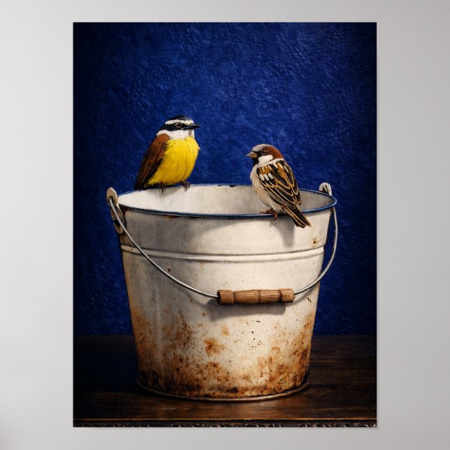 Póster Birds love (Frente)
