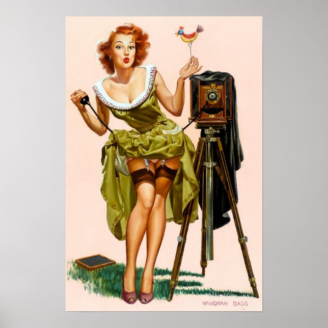 Póster Birdy Pin Up (Frente)