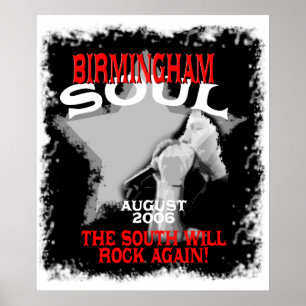 Póster Birmingham Soul: ¡El Sur Volverá A Rock!