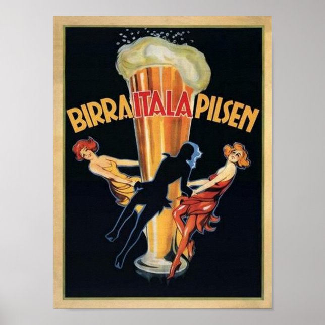 Póster Birra Itala Pilsen (Frente)