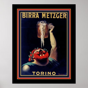 Póster Birra Metzer by Leonetto Cappiello