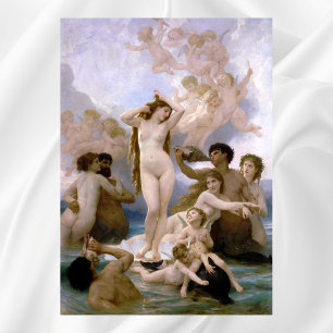 Póster Birth of Venus by William-Adolphe Bouguereau