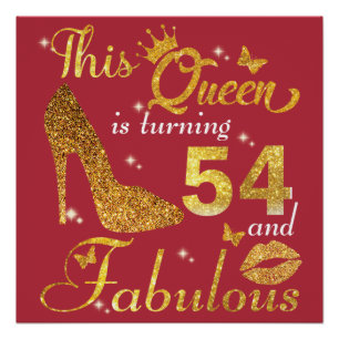 Póster Birthday Bling Shirt 80 Cumpleaños Cumpleaños