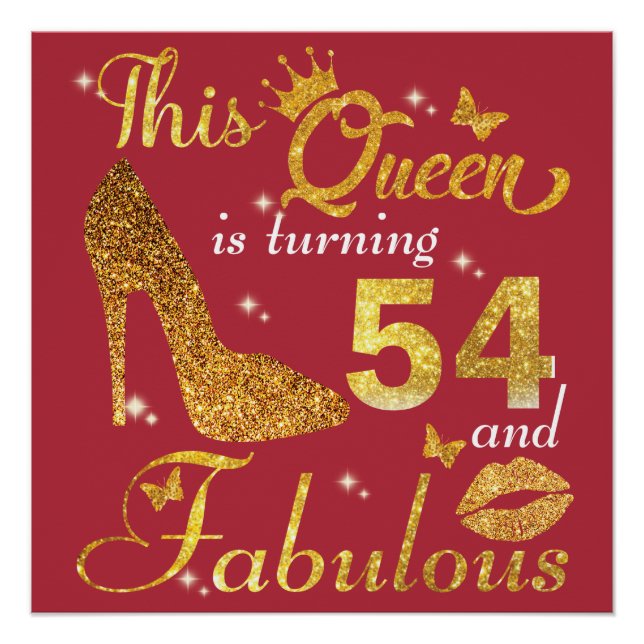 Póster Birthday Bling Shirt | 80 Cumpleaños | Cumpleaños (Anverso)