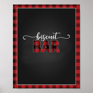 Póster Biscuit Bar Flannel Fling 8x10 Poster/Rótulo Poste