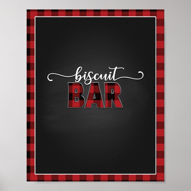 Póster Biscuit Bar Flannel Fling 8x10 Poster/Rótulo Poste (Frente)
