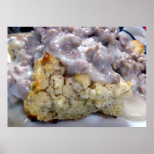 Póster Biscuits & gravy