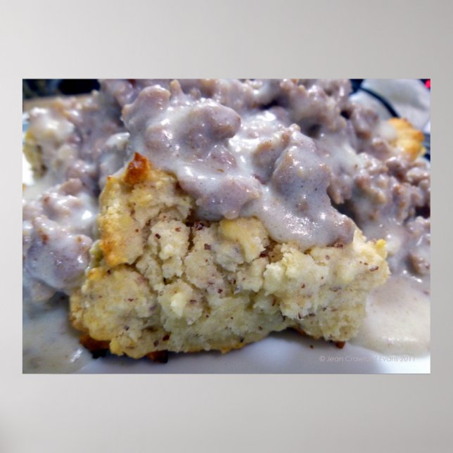 Póster Biscuits & gravy (Frente)
