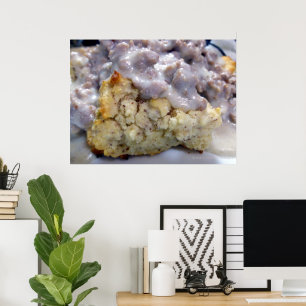 Póster Biscuits & gravy