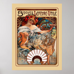 Póster Biscuits Leféure-Utile